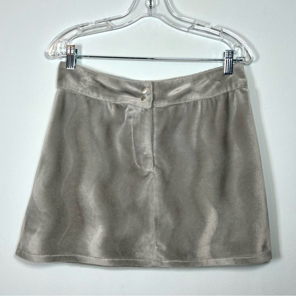 EUC Free People Metallic Mini Skirt *Vintage Y2K/90s* - Picture 3 of 15
